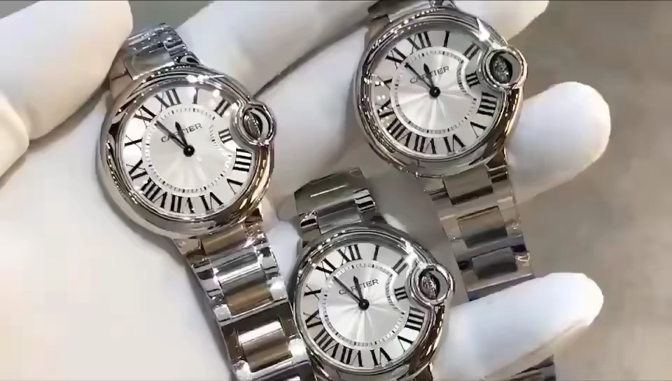 Cartier 卡地亚蓝气球33mm尺寸视频欣赏