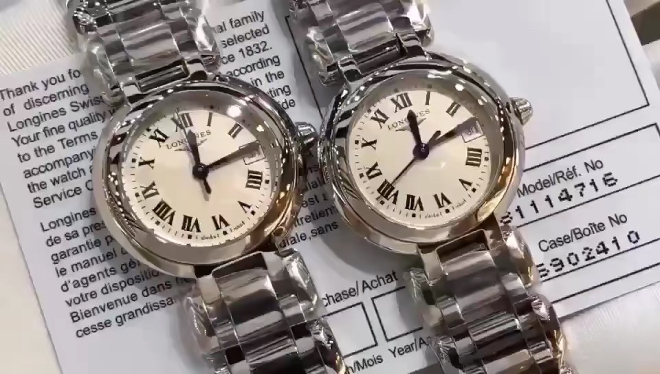 Longines 浪琴心月女款视频欣赏 色