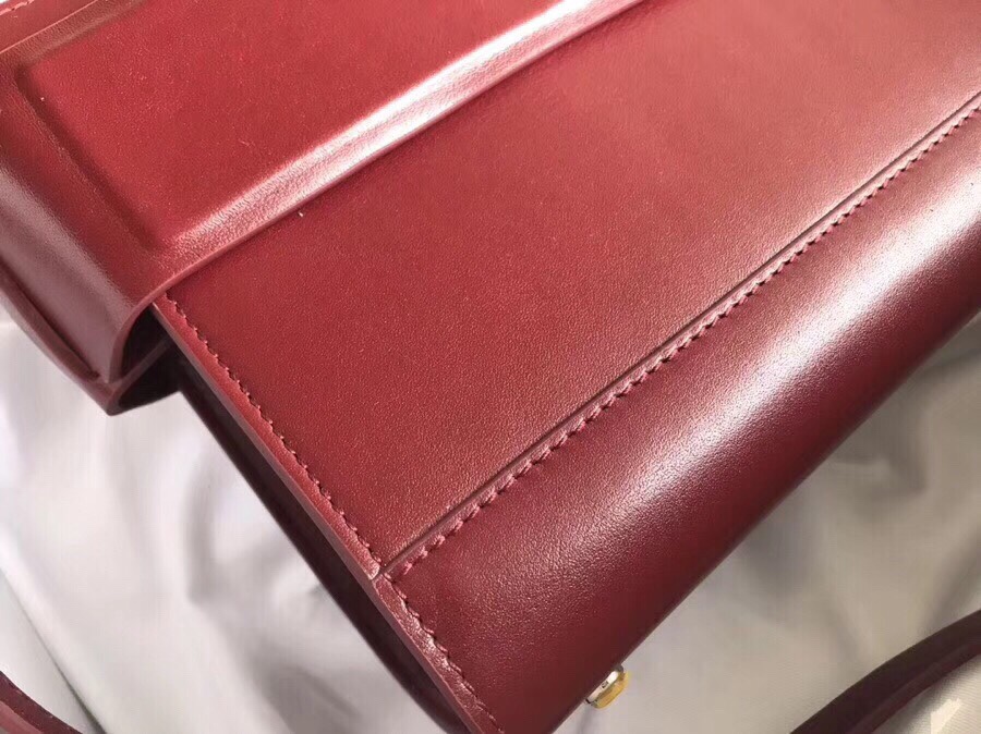 givenchy纪梵希Horizon平纹光面皮双手柄和长肩带搭配订制镀金五金配件内置活动手袋喔可拆卸超级