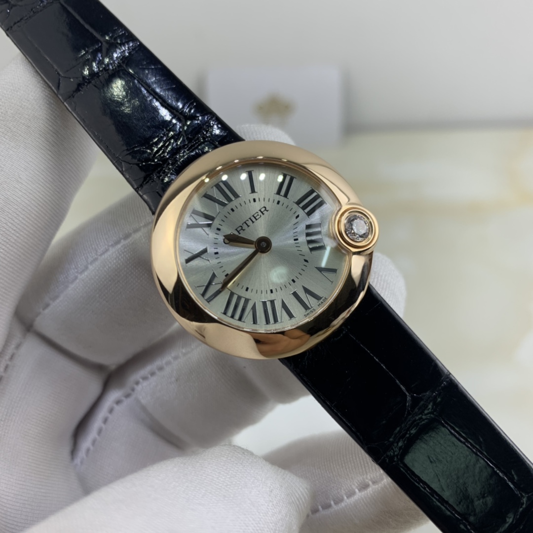Cartier 皇家 卡地亚白气球告白气球女款腕表