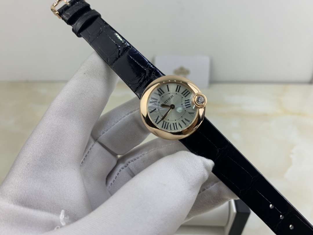 Cartier 皇家 卡地亚白气球告白气球女款腕表