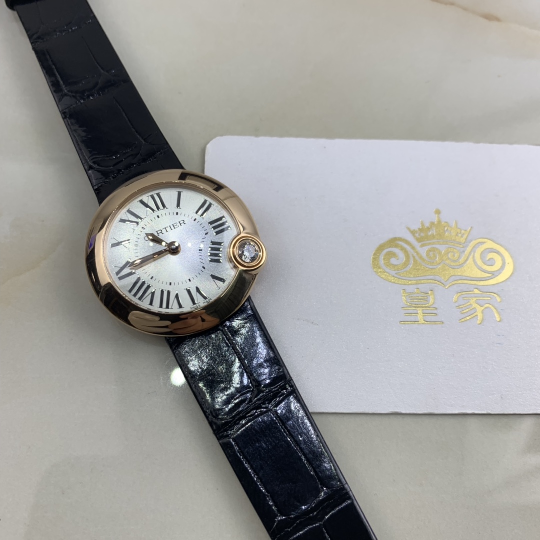 Cartier 皇家 卡地亚白气球告白气球女款腕表