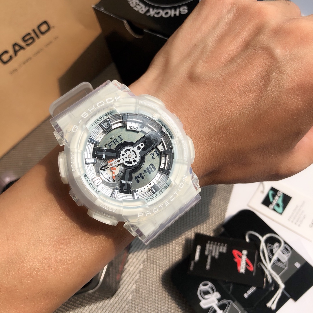 55 卡西欧 表盘直径52mm，手表小红书已爆#G-shock回头率爆表