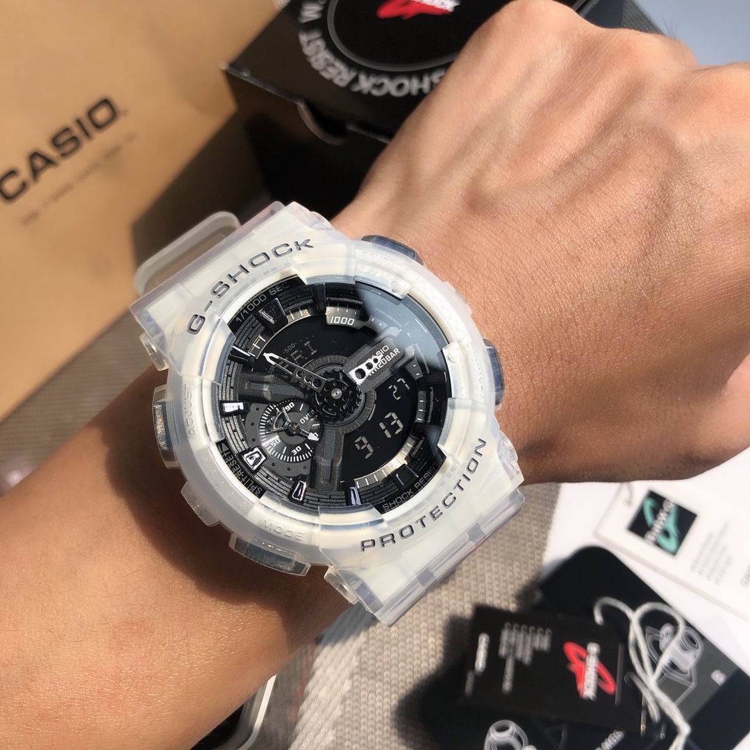 55 卡西欧 表盘直径52mm，手表小红书已爆#G-shock回头率爆表