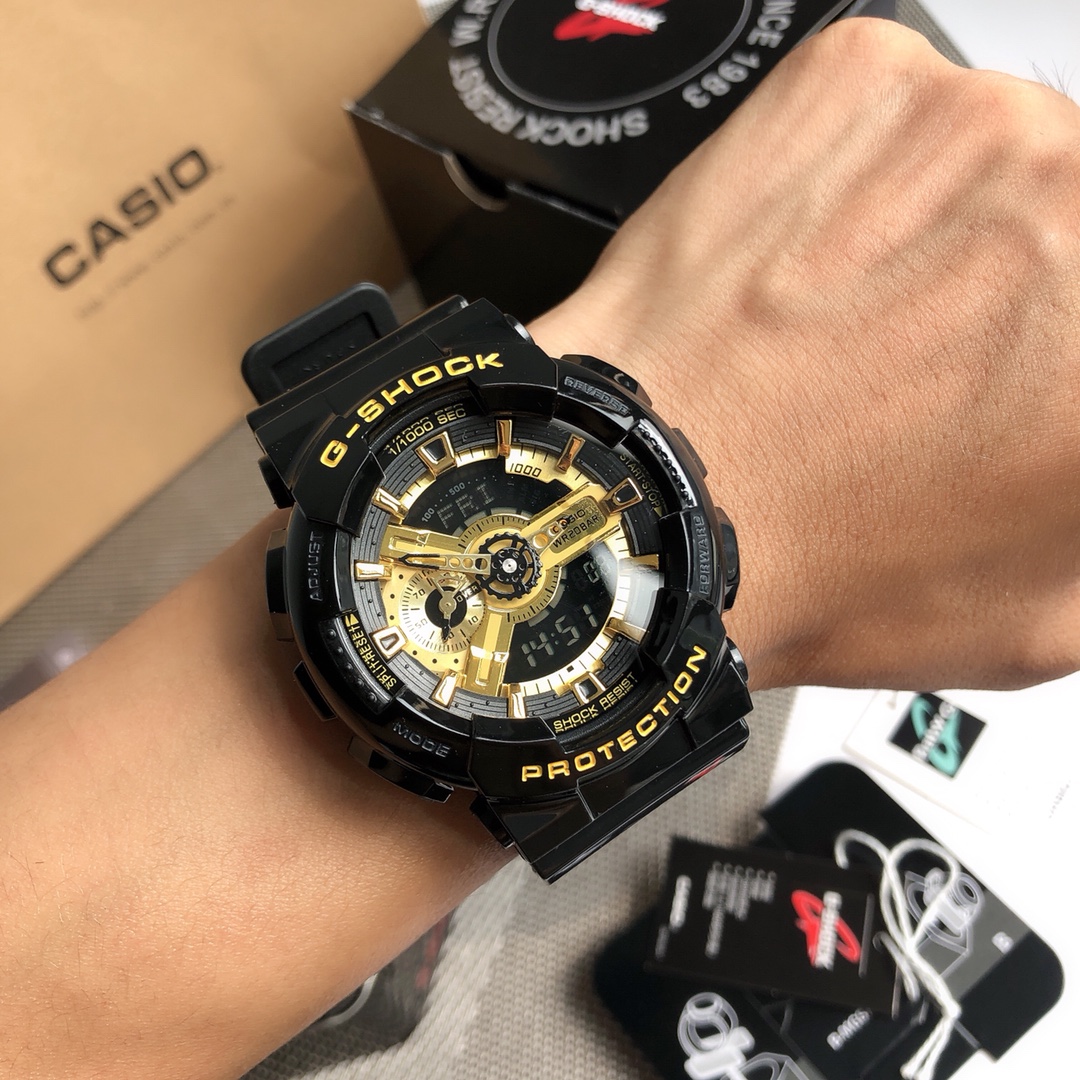 55 卡西欧 表盘直径52mm，手表小红书已爆#G-shock回头率爆表