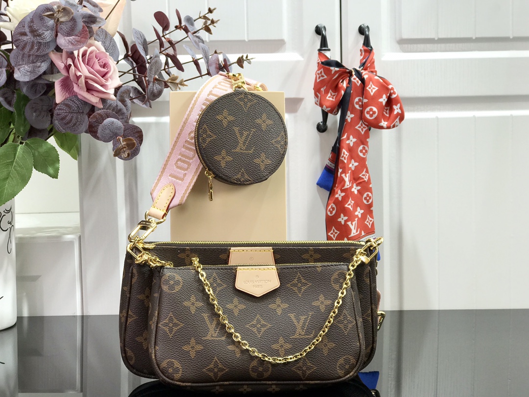 Louis Vuitton LV Favorite Bags Handbags Online From China Designer
 Pink Monogram Canvas Summer Collection M44823