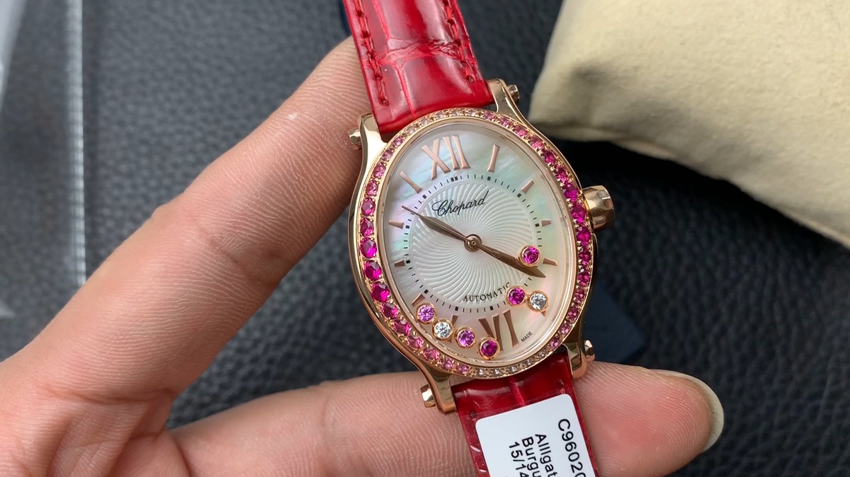 [Chopard Watches]Chopard Happy Diamond Collection Elliptical mechanical model