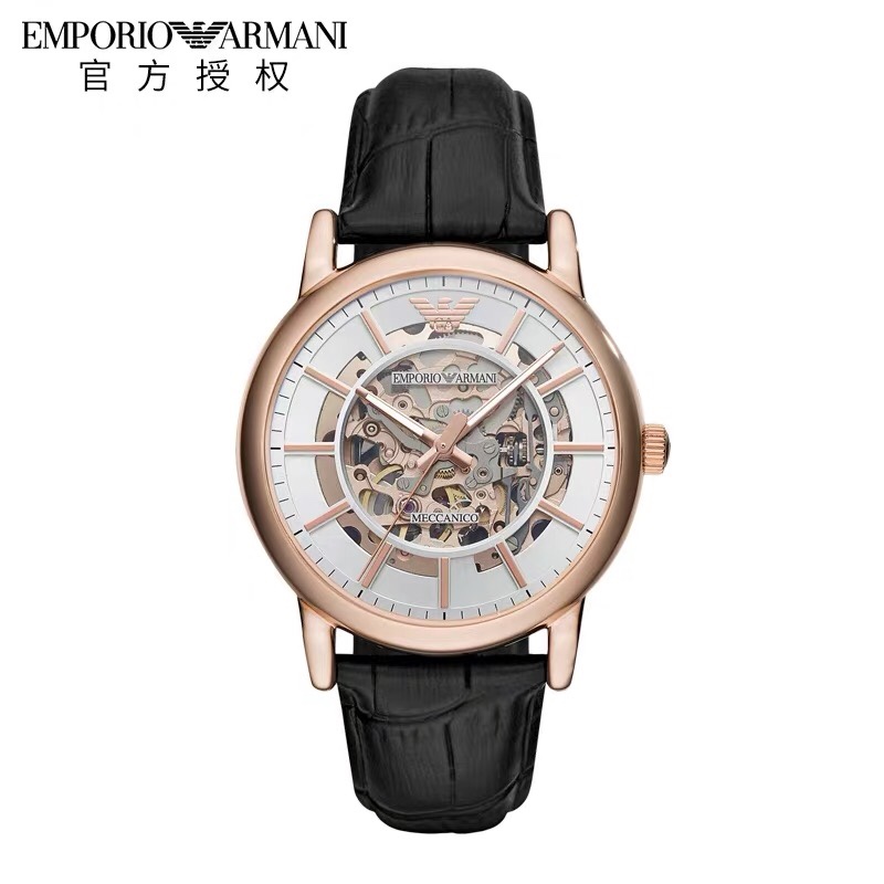 Marca: Armani original real shot 🇮🇹 ARMANI "Esqueleto personal · Ritmo mecánico · Notas de uso en el lugar de trabajo…