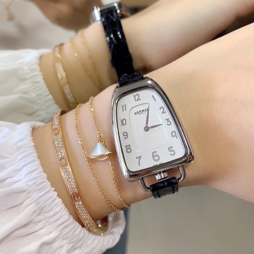 Hermès 爱马仕Galop d’Hermès系列腕表 探讨光线的结晶 反射 / 反思 白昼 / 夜晚