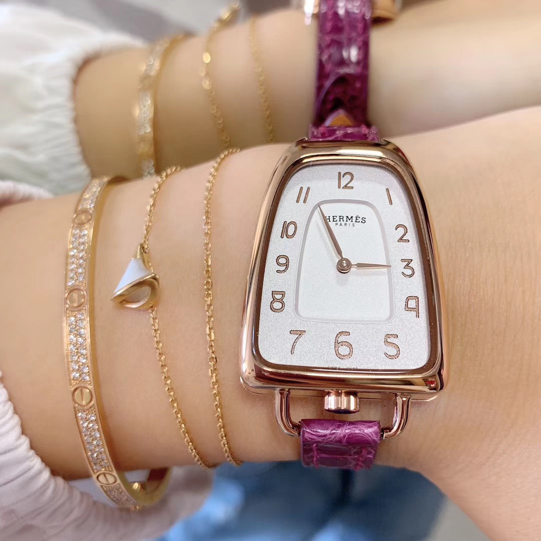 Hermès 爱马仕Galop d’Hermès系列腕表 探讨光线的结晶 反射 / 反思 白昼 / 夜晚