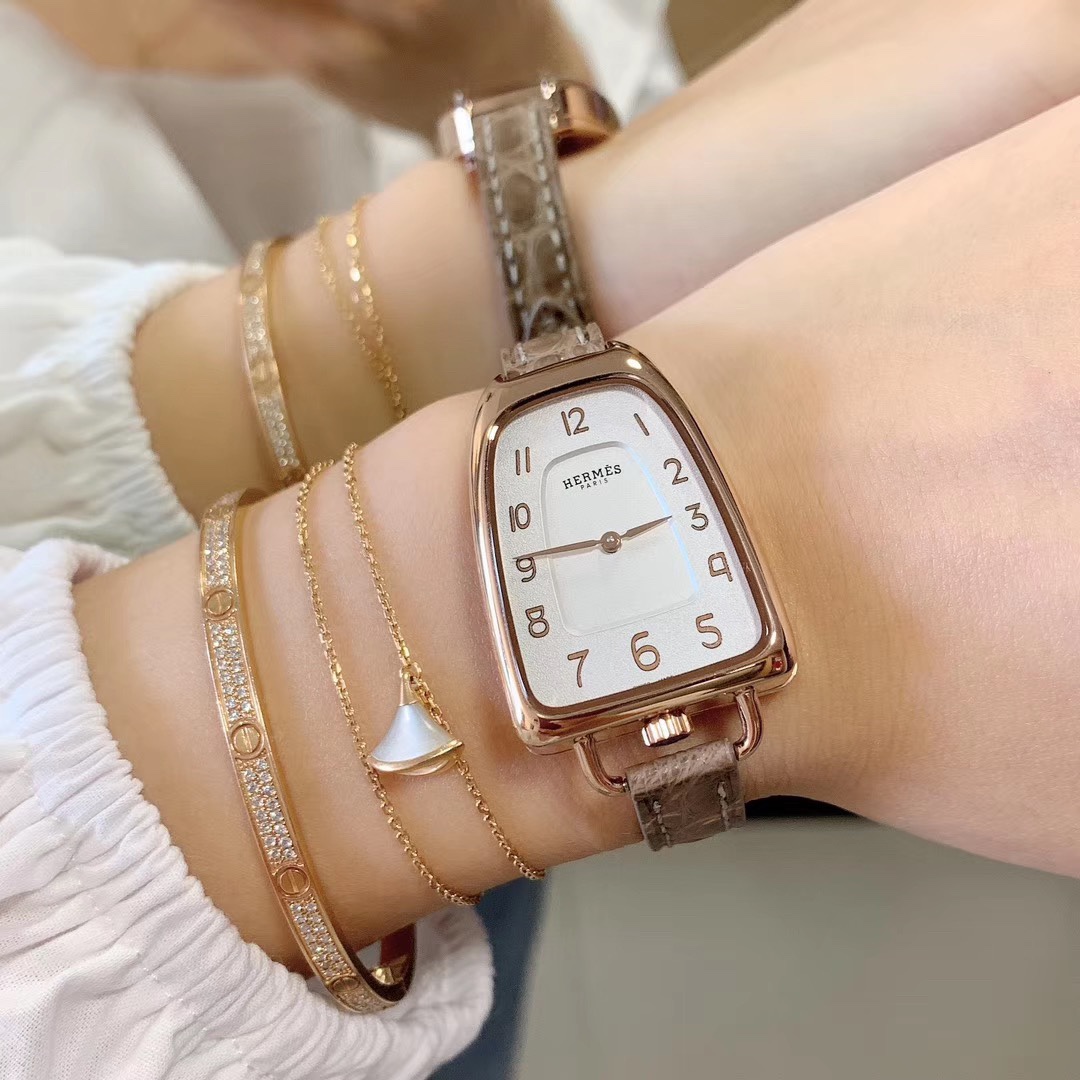 Hermès 爱马仕Galop d’Hermès系列腕表 探讨光线的结晶 反射 / 反思 白昼 / 夜晚