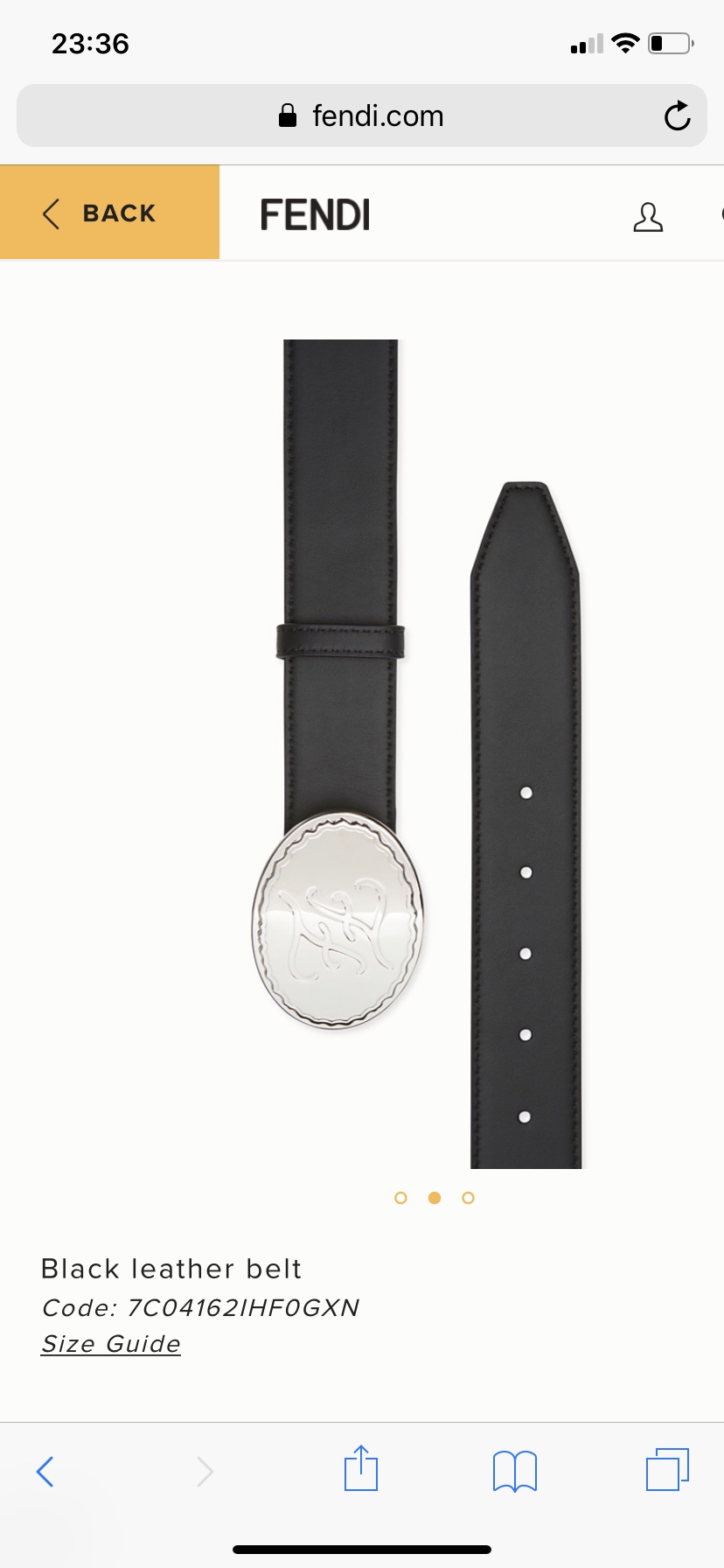 [Fendi Belts]FENDI Men