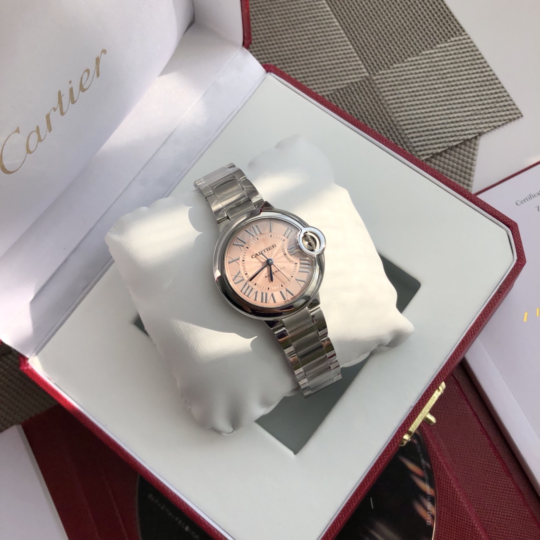 Cartier 蓝气球 机械表女,手表,cartier 4