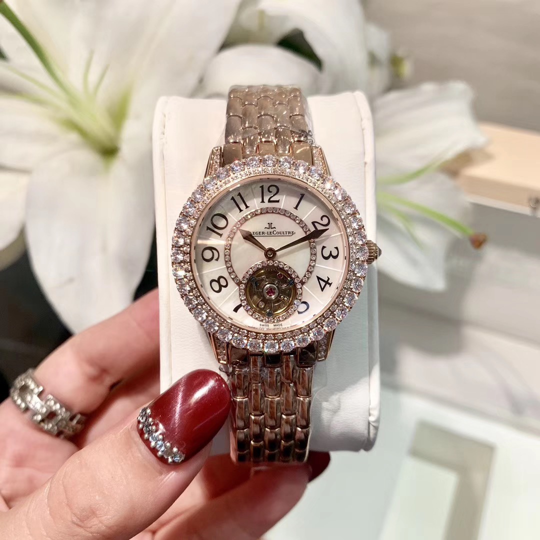Cartier 积家Rendez-Vous约会系列 全自动机械飞轮女士腕表