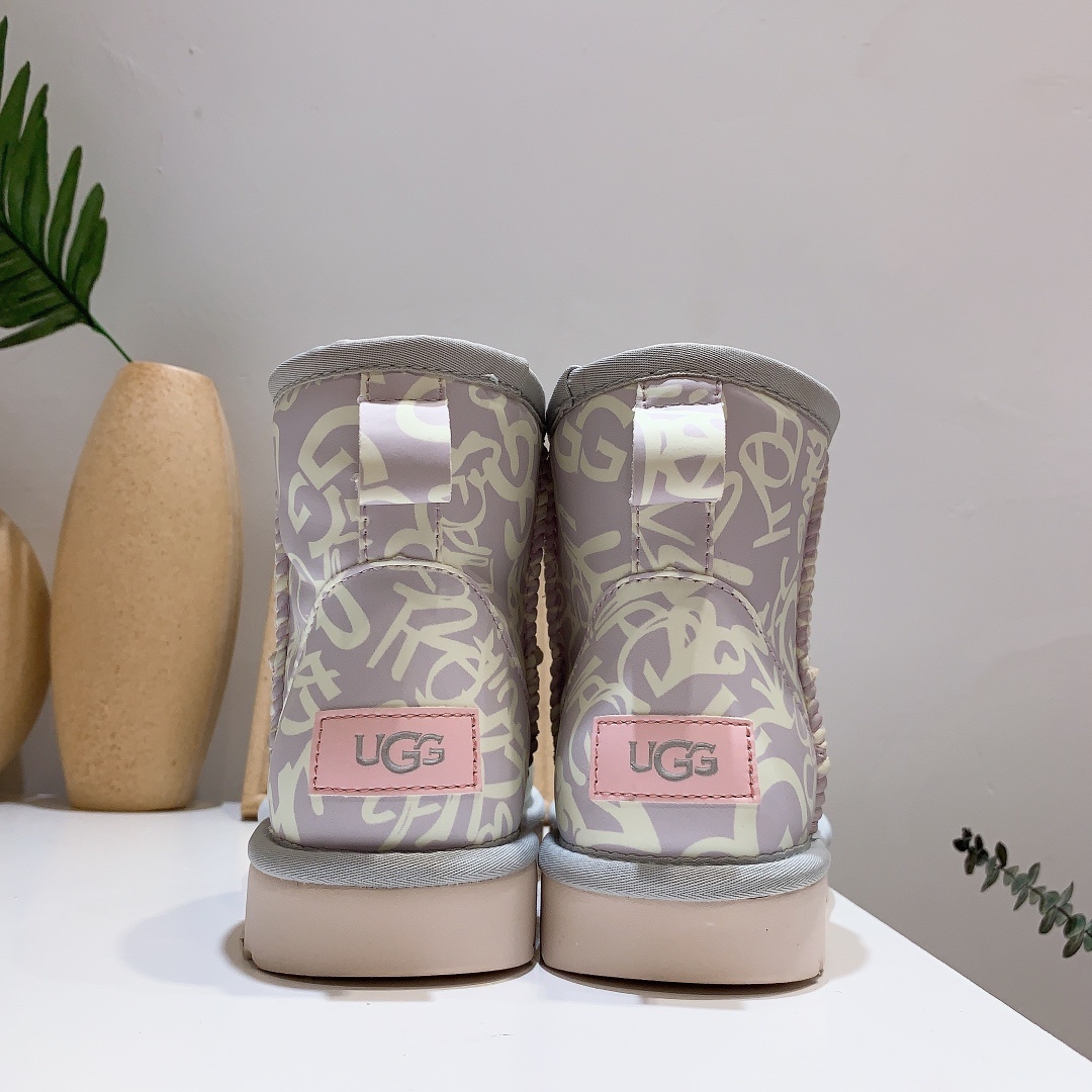 UGG独家新款亲子系列儿童-10粉粉