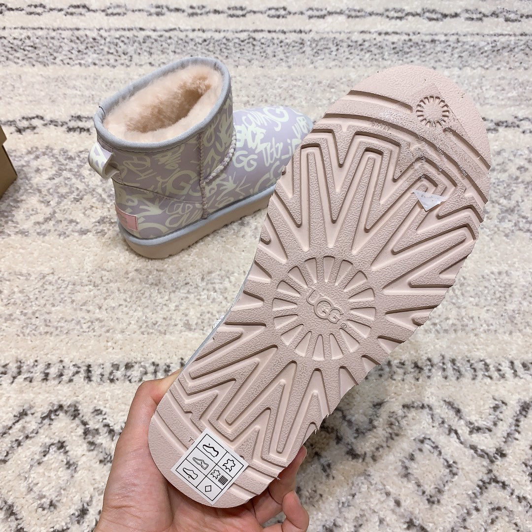 UGG独家新款亲子系列儿童-10粉粉