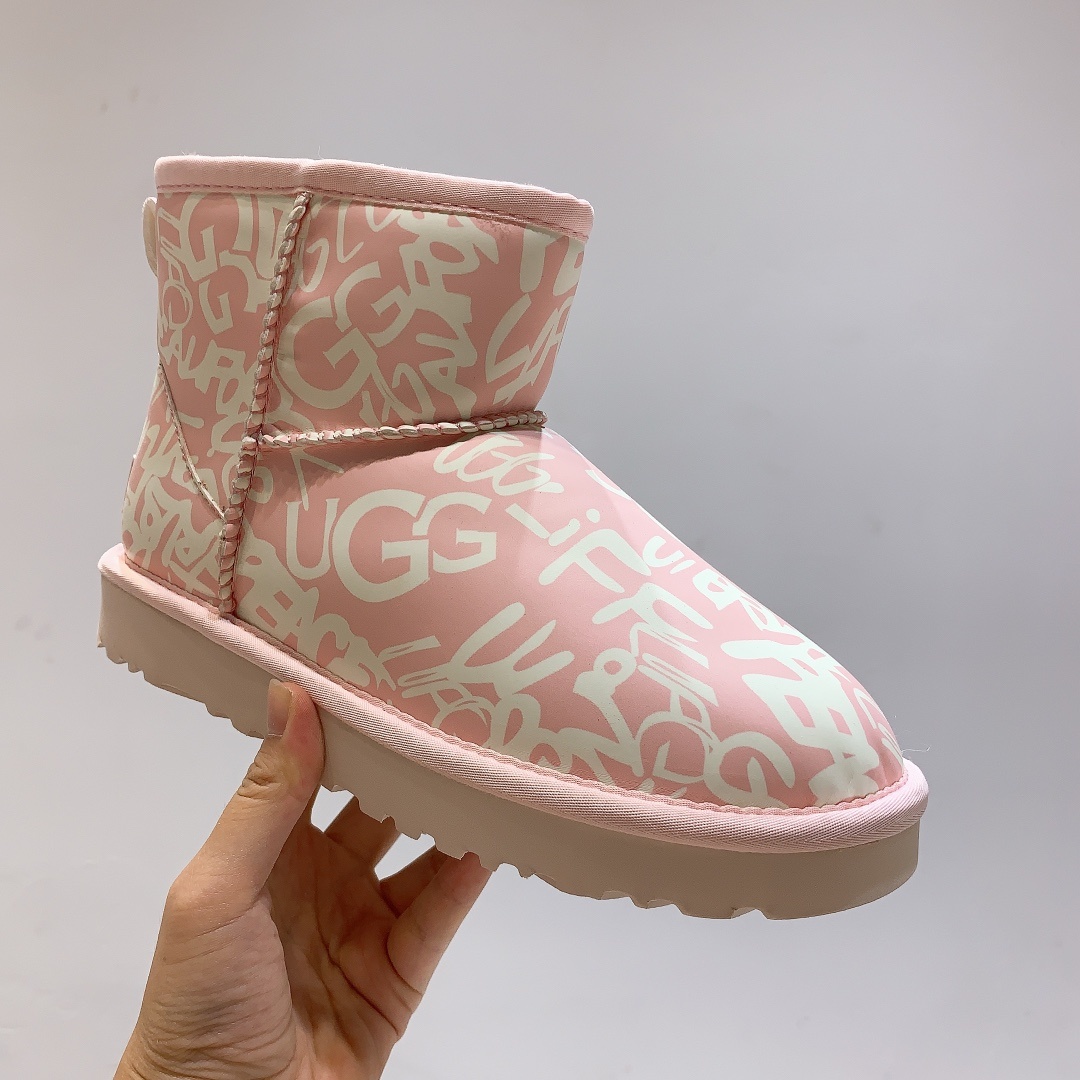 UGG独家新款亲子系列儿童-10粉粉