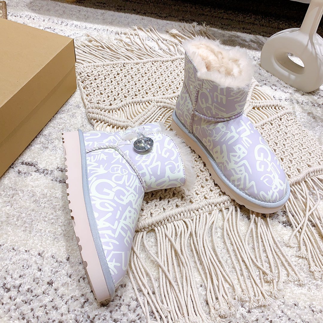 UGG独家新款亲子系列儿童-10粉粉
