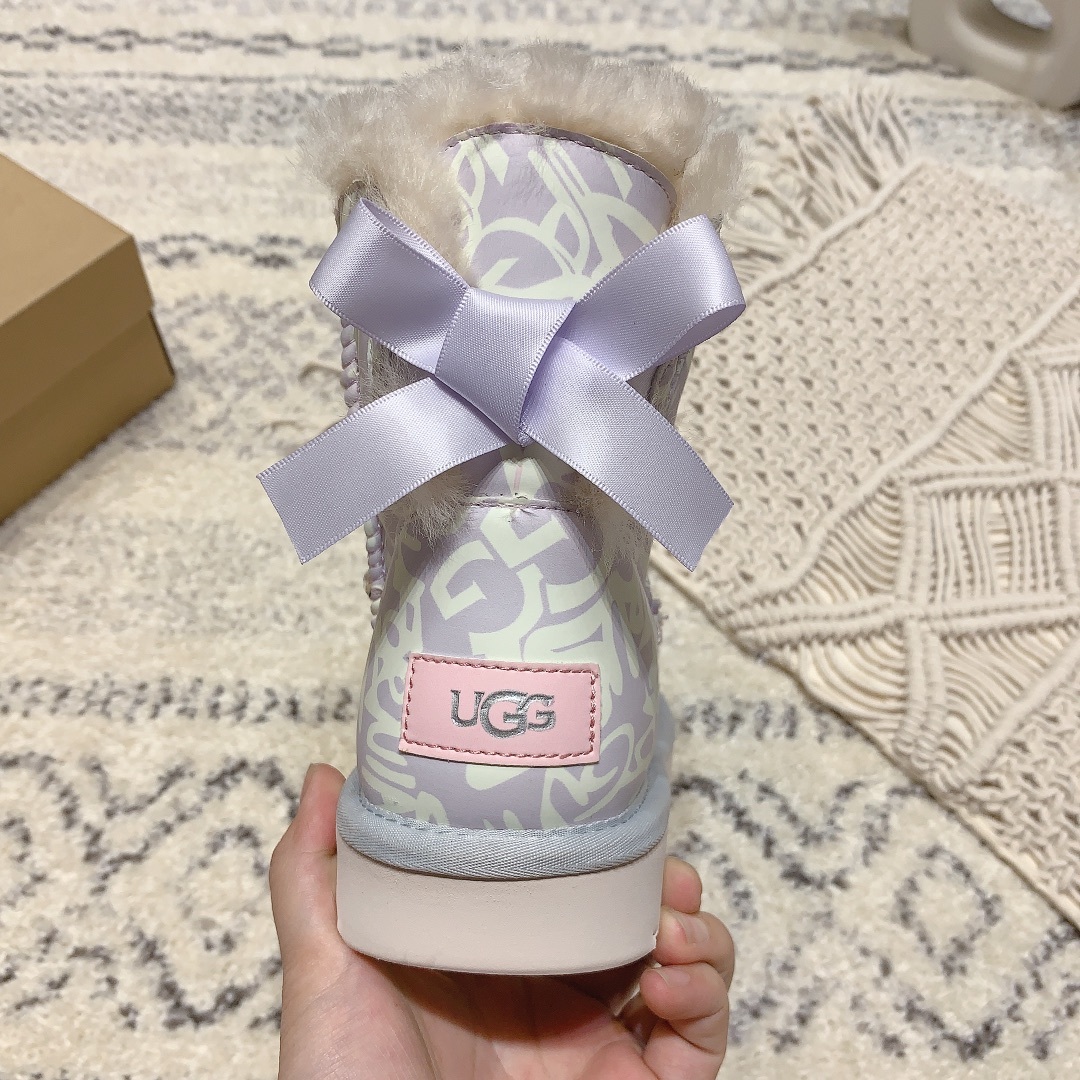 UGG独家新款亲子系列儿童-10粉粉