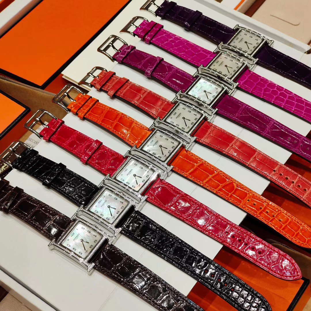 Hermès 这么多钟颜色可选的爱马仕，您会不动心吗