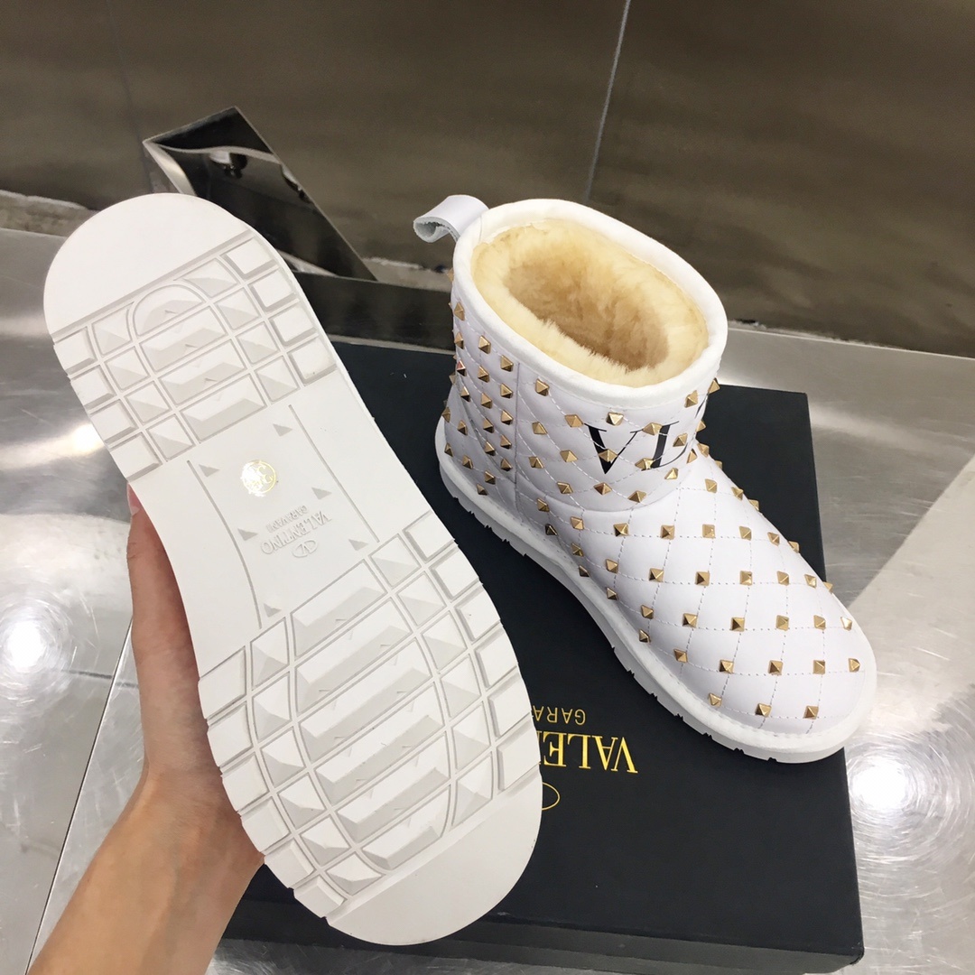 Valentino冬季雪地靴预定对版