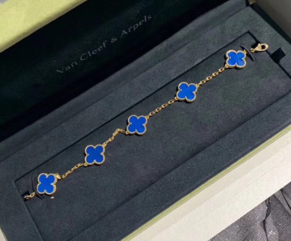 Van Cleef & Arpels AAAAA
 Joyas Pulsera Top perfecto falso
 Azul