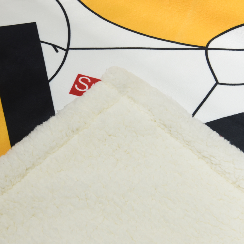 SUP-Style Double-Sided Sherpa Fleece Throw Blanket - Comprehensive 5