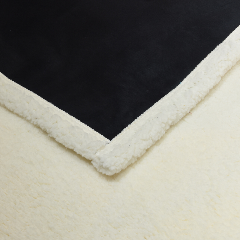 SUP-Style Double-Sided Sherpa Fleece Throw Blanket - Comprehensive 8