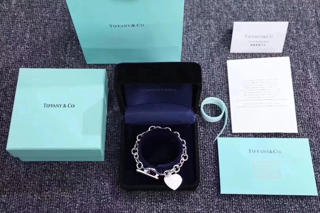 Tiffany & Co. 市面最高版‼ 蒂芙尼 针扣粗款手链