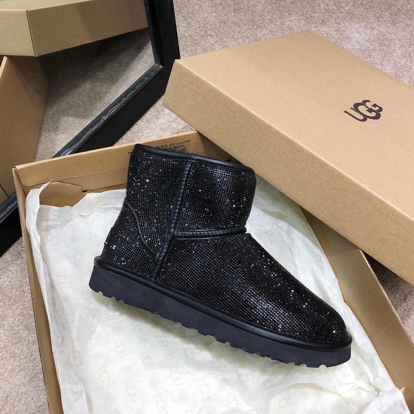 UGG满钻系列全新工艺低筒代购级施华
