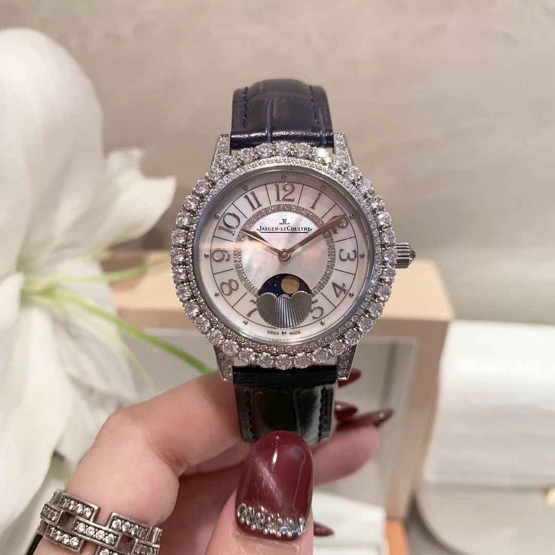 Cartier 积家DAZZLING RENDEZ- VOUS MOON约会系列月相珠宝腕表