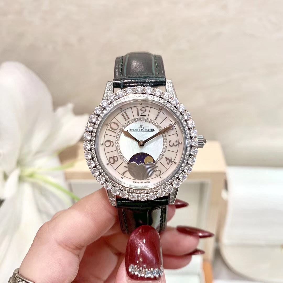 Cartier 积家DAZZLING RENDEZ- VOUS MOON约会系列月相珠宝腕表
