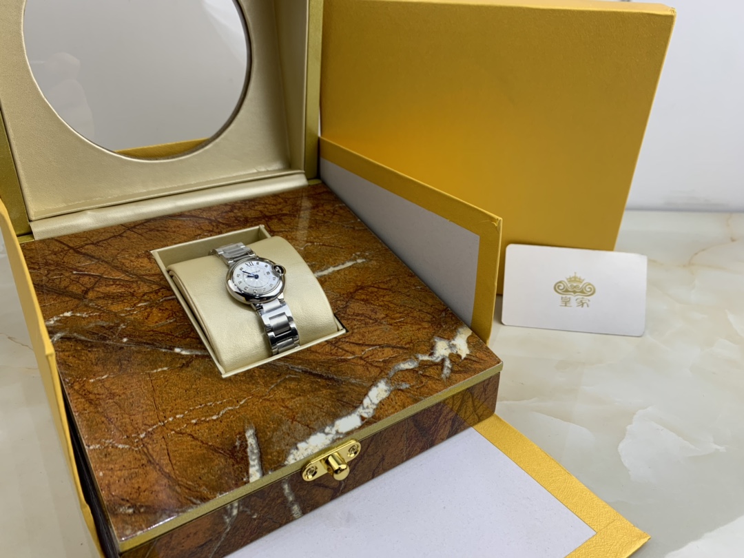Cartier 皇家 卡地亚蓝气球系列28尺寸女款腕表
