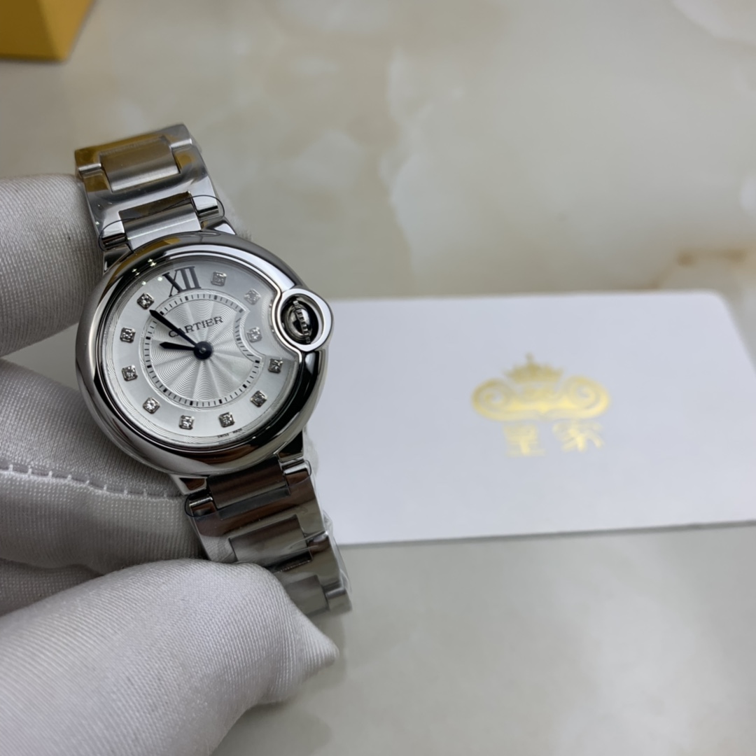 Cartier 皇家 卡地亚蓝气球系列28尺寸女款腕表