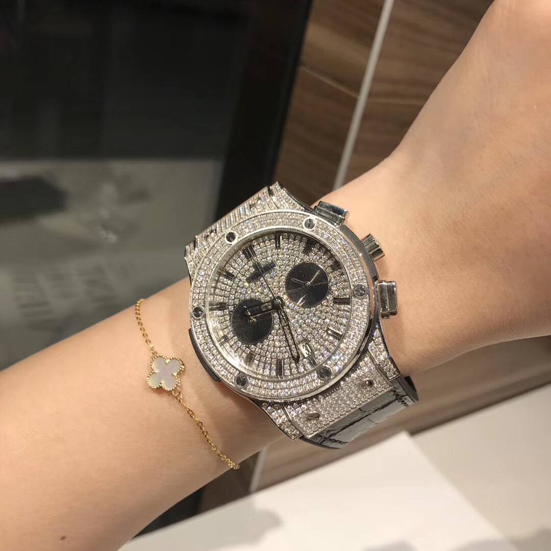 Luxury Hublot Wubhublot Watch: Handmade Astrostars, Graphite Core, 42mm, 1.2mm Thin. - 图片 8
