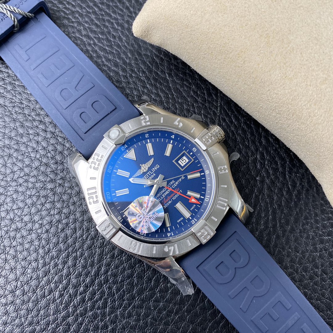 [Breitling Watches]GF breitling avenger second generation blue face gmt