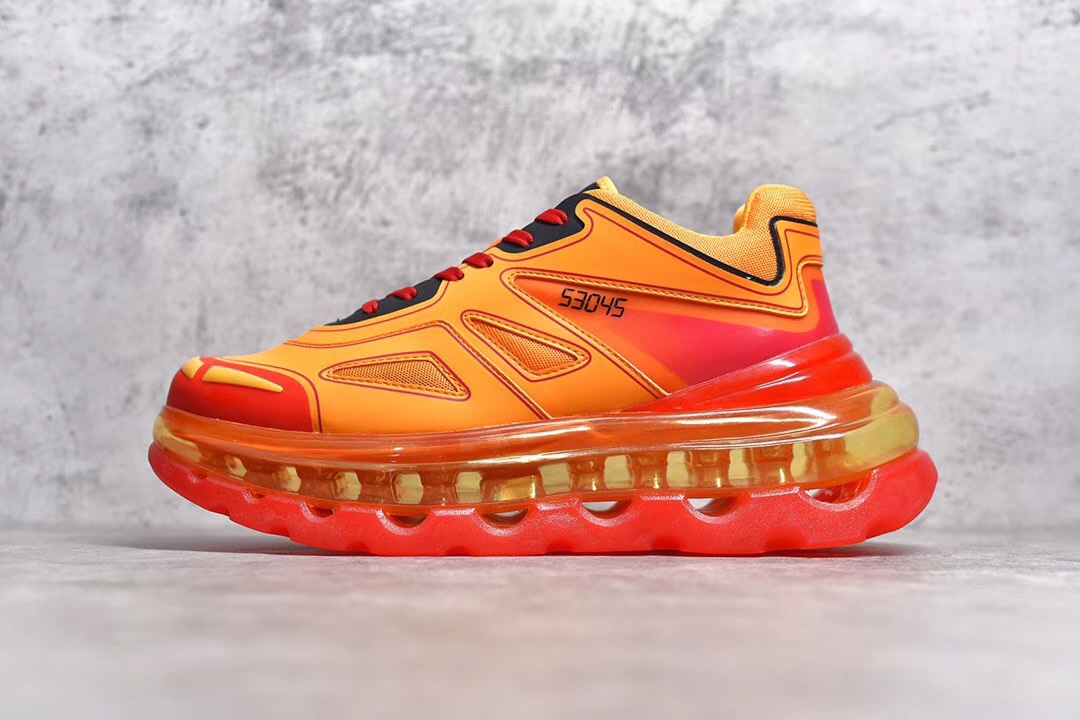 , ventajas del canal, ¡apoya la apertura de tiendas! [Versión K: 53045] Zapatos con cojín de aire naranja 53045 - lanza…