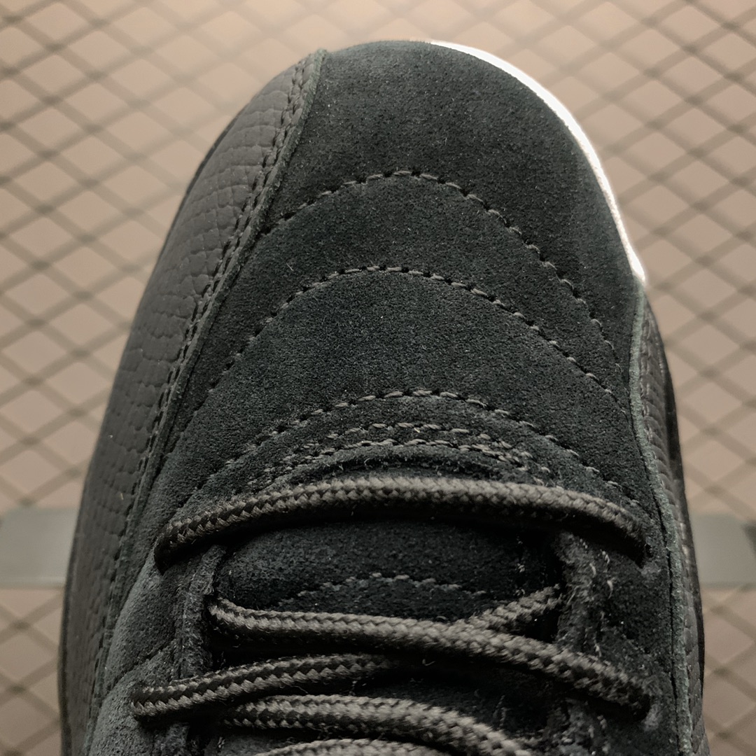 290   纯原版本 Air Jordan 12 Reverse Taxi AJ12乔12 黑金扣 反转 130690-017