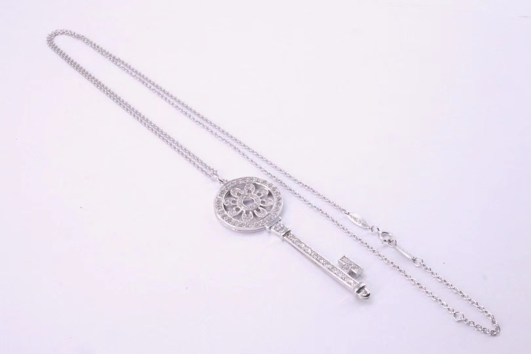 Tiffany & Co. Tiffany&Co. key 大号太阳花钥匙项链