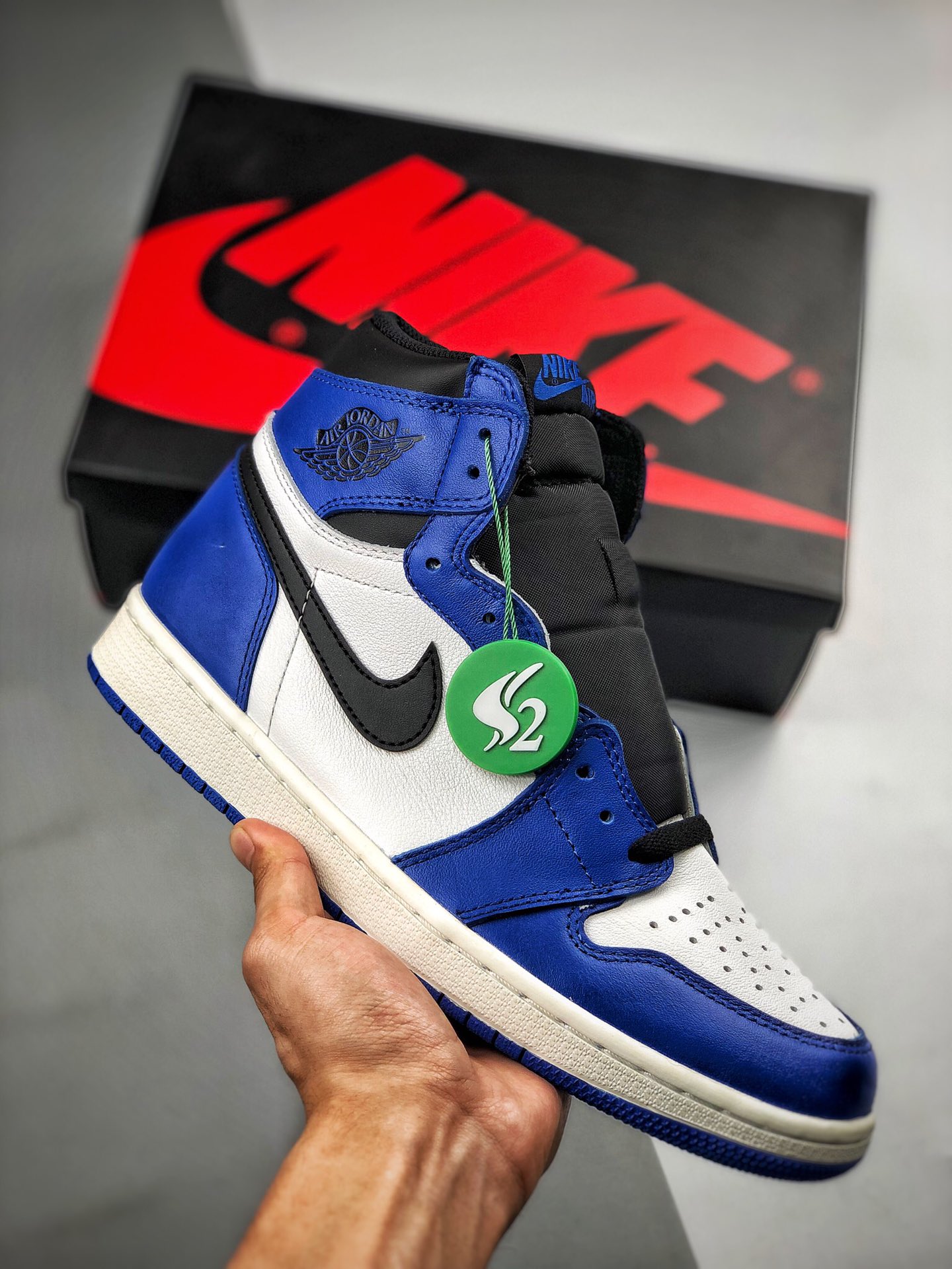 Apoyo al pago contra reembolso S2 puro original, creando el pináculo de nuevo💪🏻💪🏻 Air Jordan 1 Retro "Game Royal" p…
