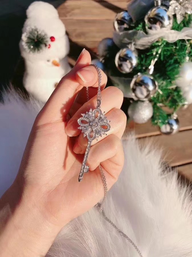 Tiffany & Co. Tiffany&Co. key 大号圣诞钥匙项链