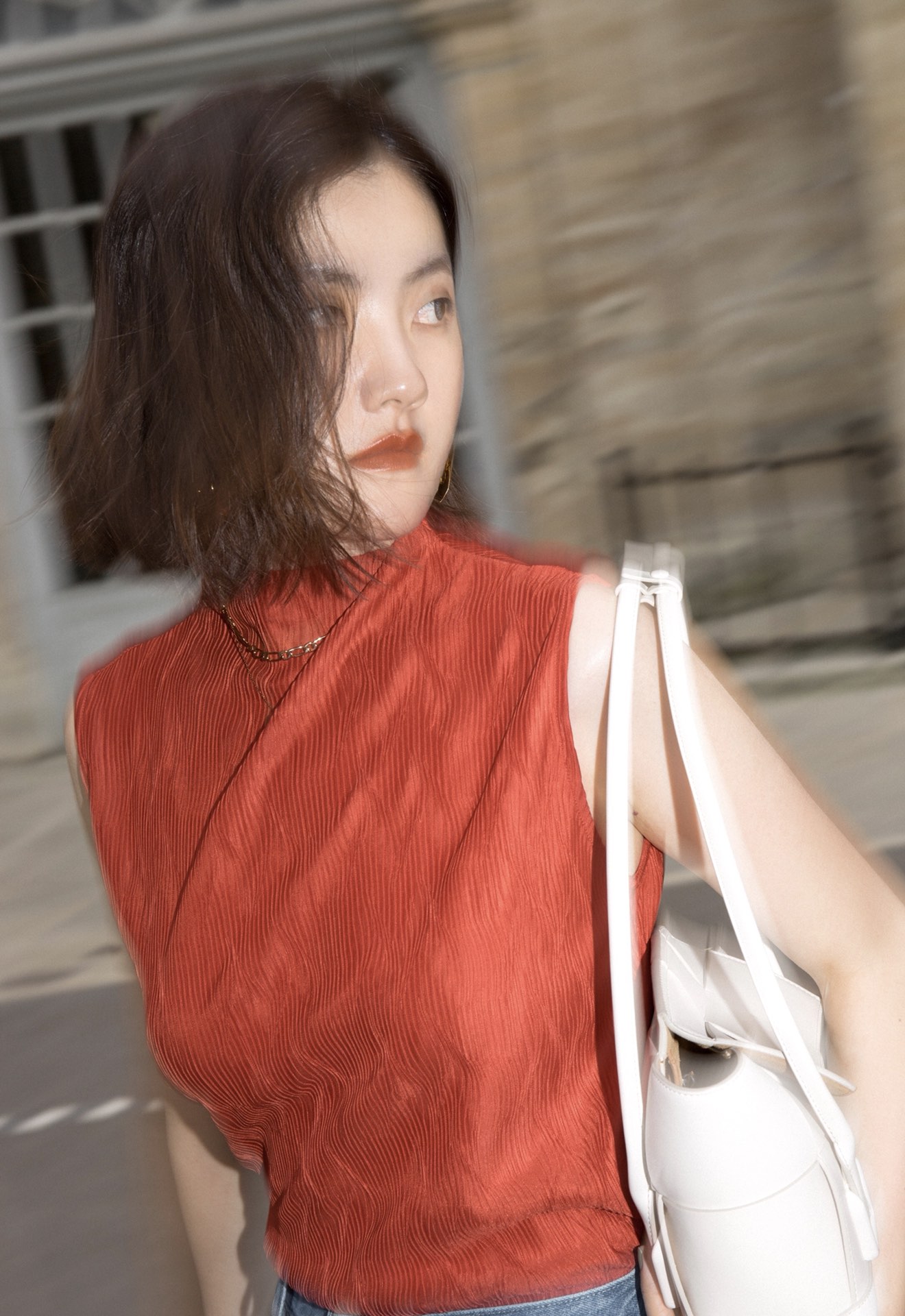 Bottega Veneta The Arco 33 BAG 575943石膏白