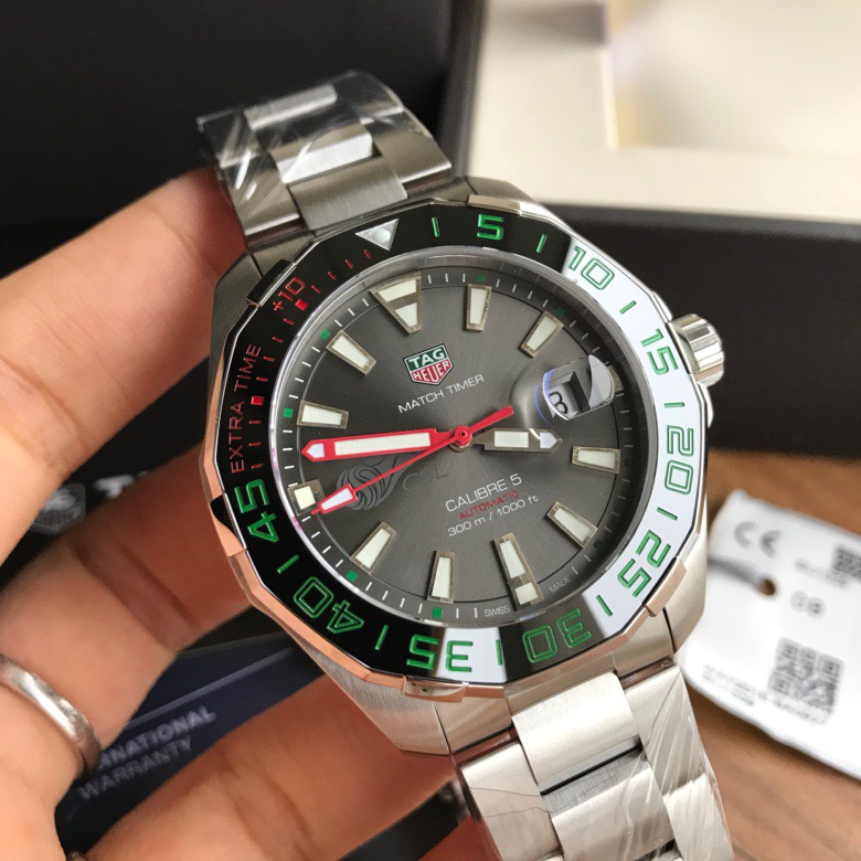 태그호이어 시그니처 43mm 오토매틱 남성 시계 레플리카 45433