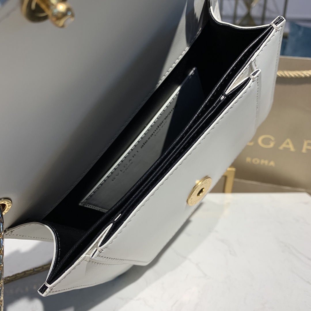 Alexander Wang X BVLGARI 合作限量款双层翻盖斜挎包288740