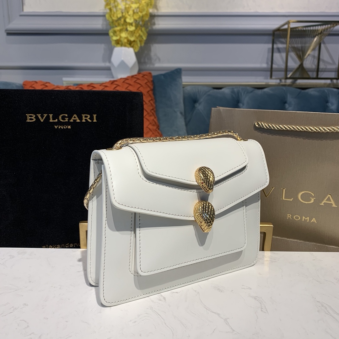 Alexander Wang X BVLGARI 合作限量款双层翻盖斜挎包288740