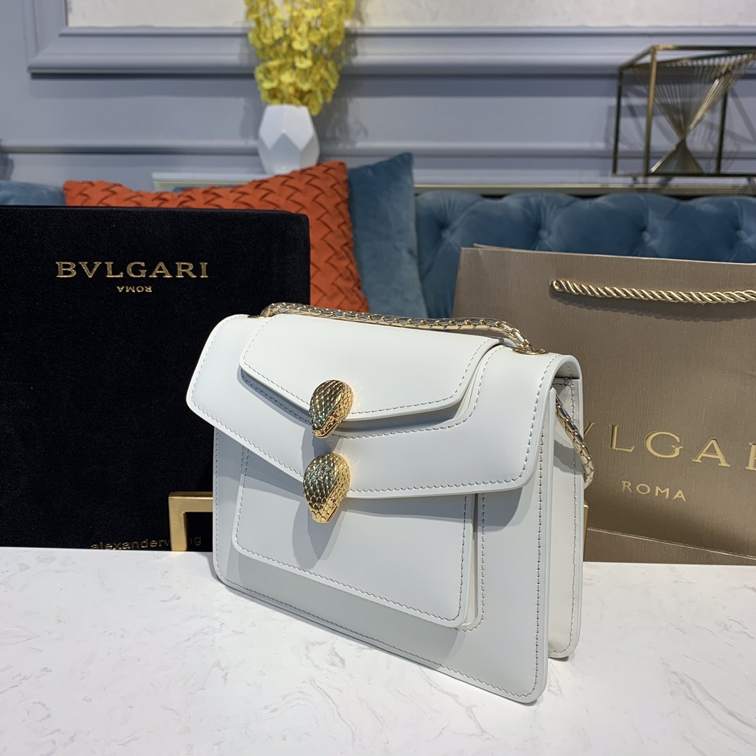 Alexander Wang X BVLGARI 合作限量款双层翻盖斜挎包288740