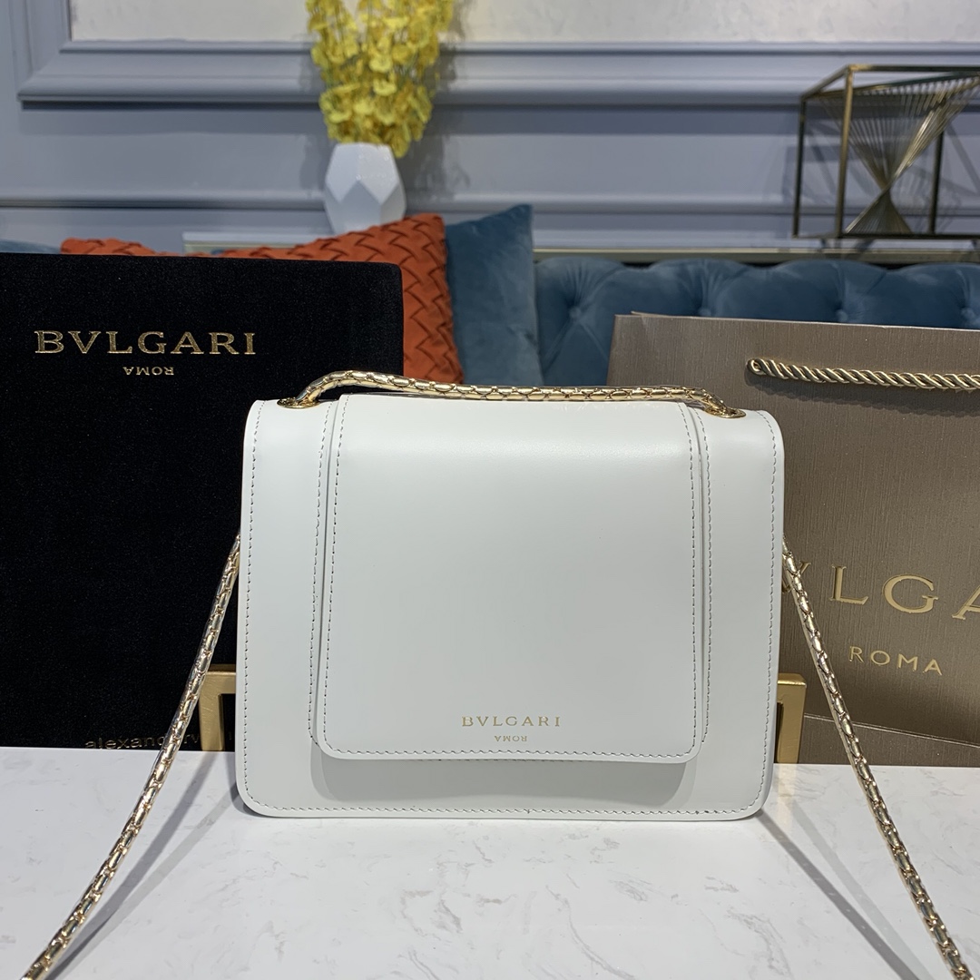 Alexander Wang X BVLGARI 合作限量款双层翻盖斜挎包288740