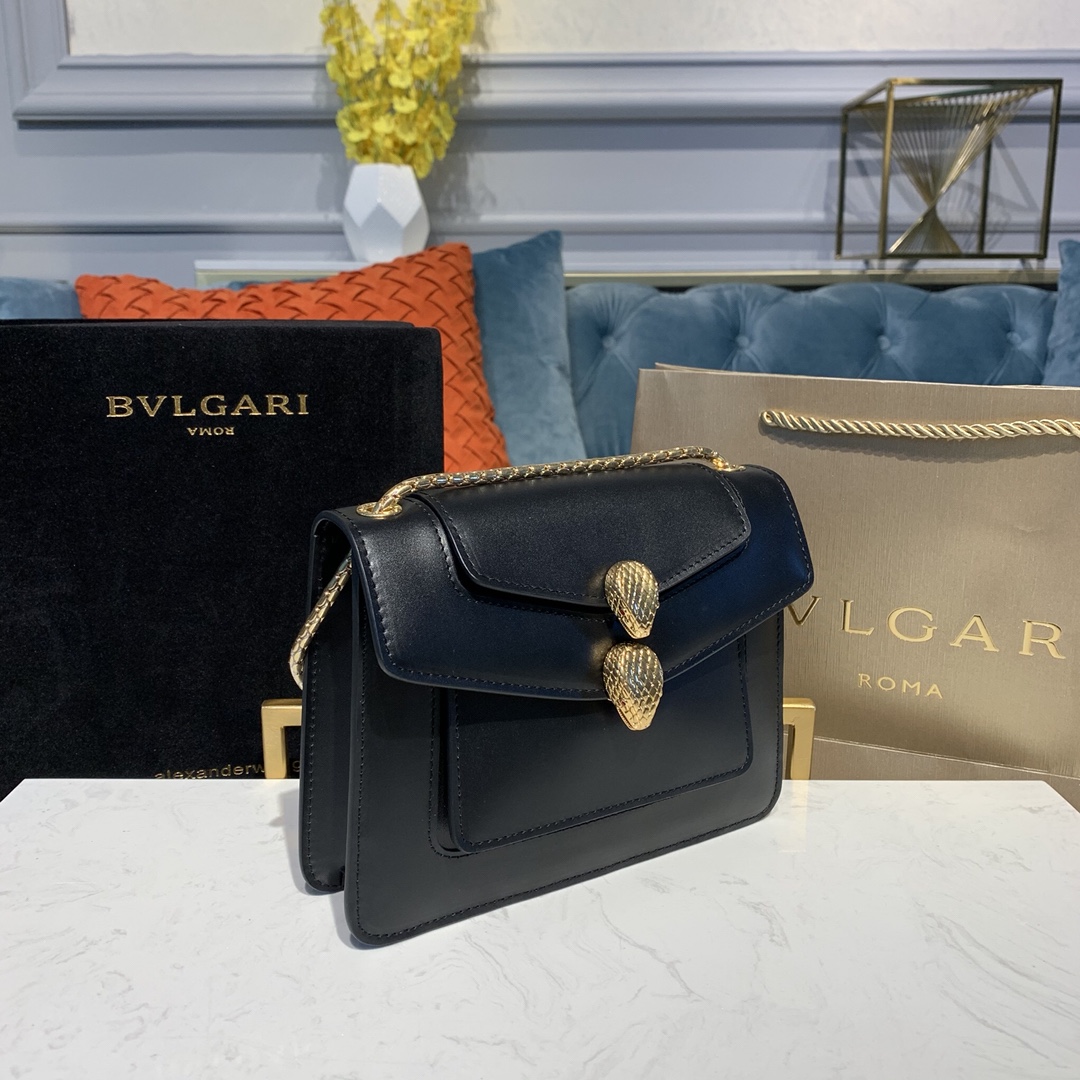 Alexander Wang X BVLGARI 合作限量款双层翻盖斜挎包288740