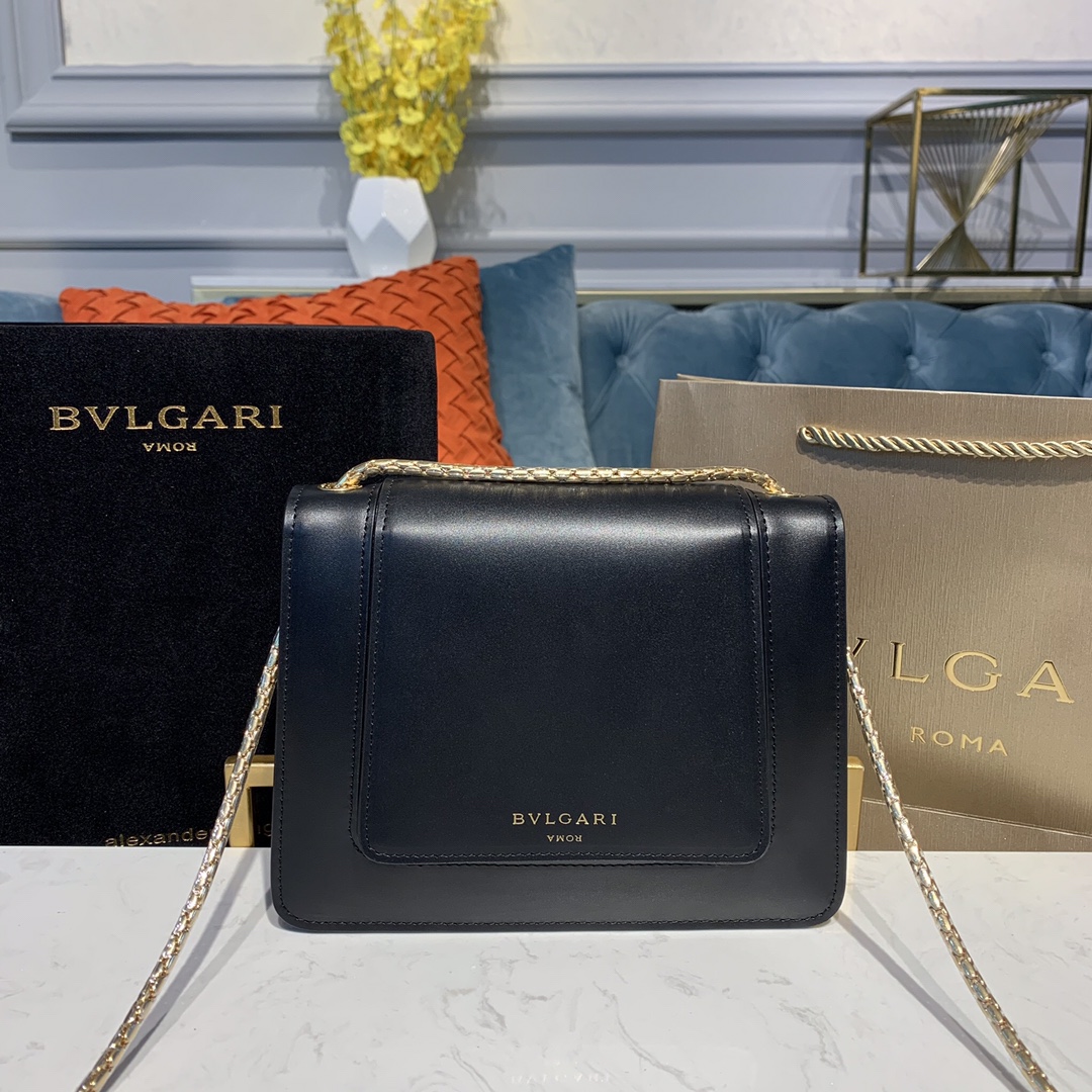 Alexander Wang X BVLGARI 合作限量款双层翻盖斜挎包288740