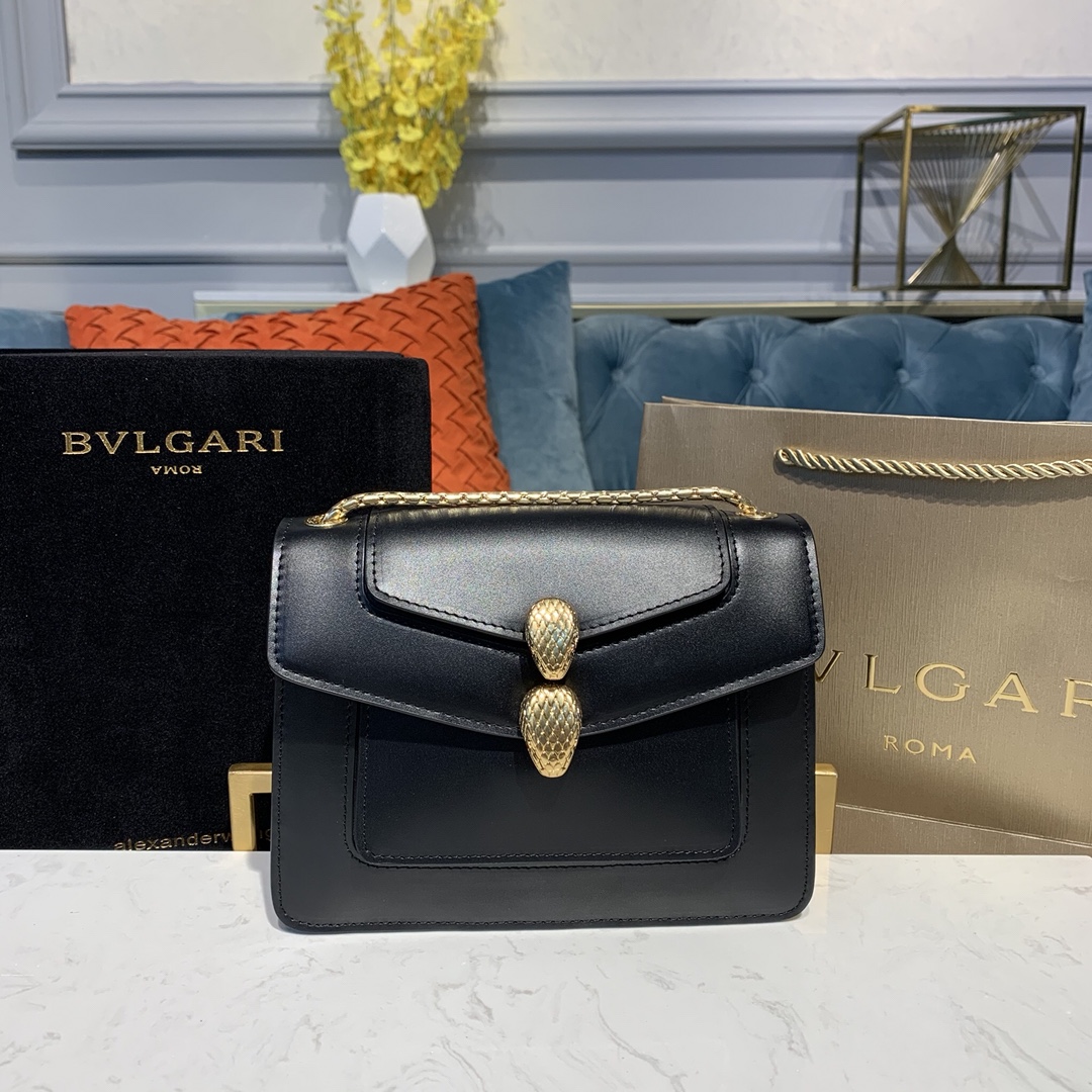 Alexander Wang X BVLGARI 合作限量款双层翻盖斜挎包288740